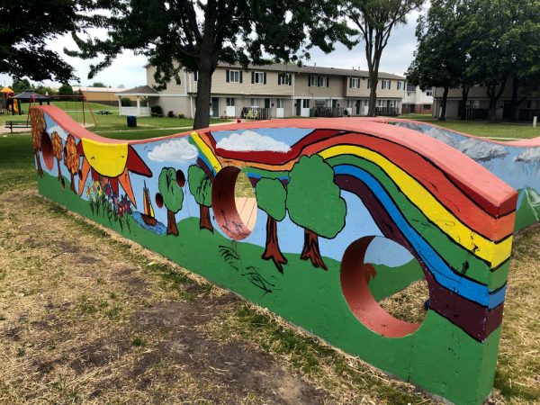Rainbow Mural